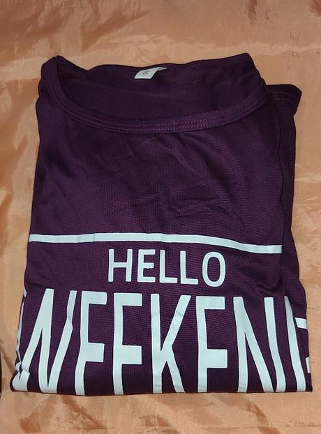 Fialové dámske pyžamo, s