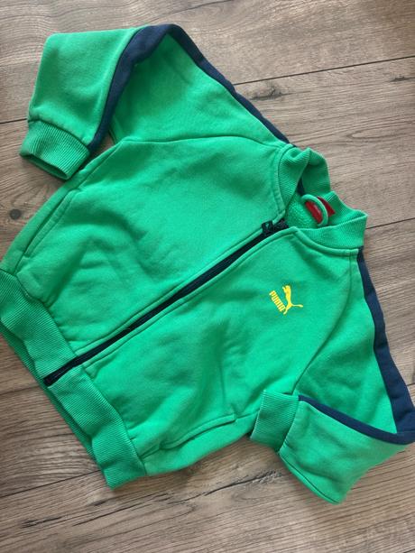 Chlapčenská zelena mikina puma 98, puma,98