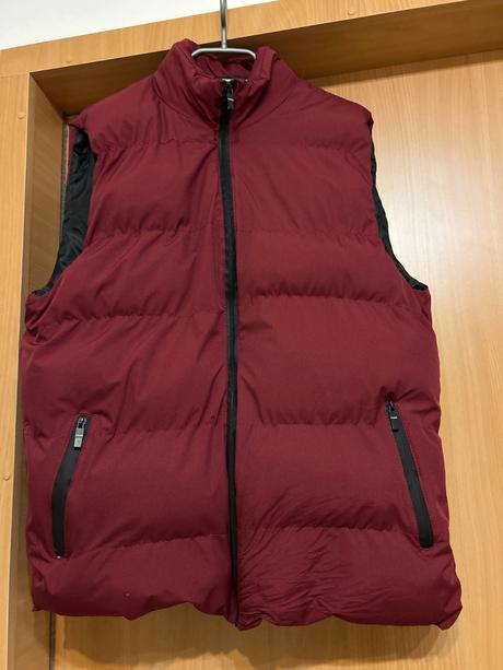 Pánska bordová vesta m/l, l