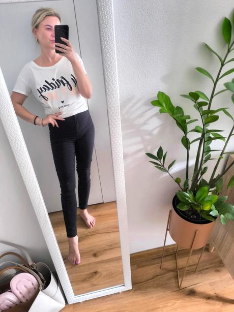 Čierne skinny nohavice, select,m