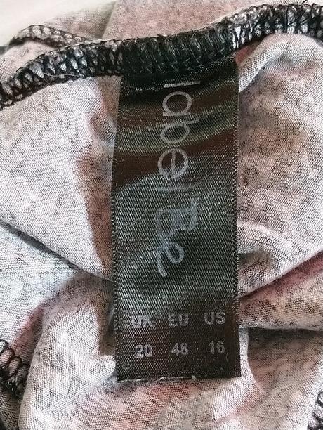 Elastické čierno biele nohavice label be, xxl/xxxl, xxxl