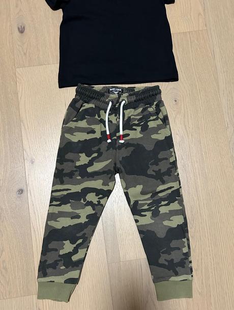 Next tepláky 104 cm + tričko, next,104