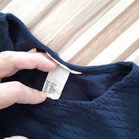 Teplejšie šaty, h&m,110
