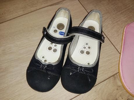 Kožené balerínky chicco, papučky zdarma, chicco,31