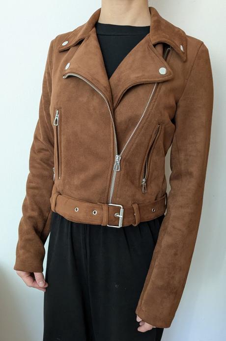 Semišová kožienka, sinsay,xs