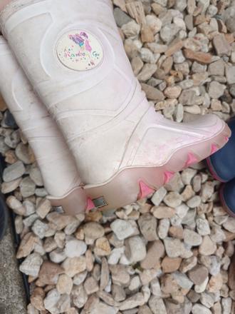 Dievcebsk svietacie gumáky a šľapky na veľkosť 25/, 25