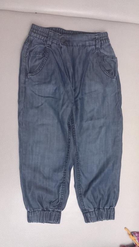 Rifle jeansove nohavice 98/104, lindex,98