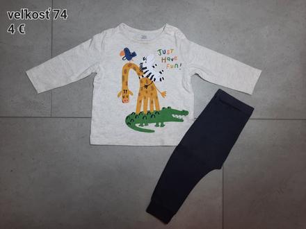 Súprava - tričko + legíny, f&f,74