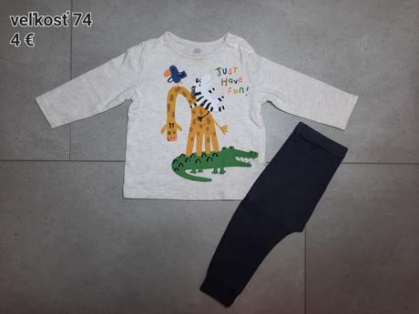 Súprava - tričko + legíny, f&f,74