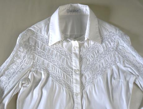 44/xl  flavio castellani biela blúzka, xl