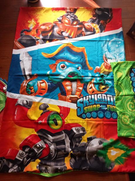 Skylander obliečky na periny, na 2 postele, šírka (cm): 140,dĺžka (cm): 200