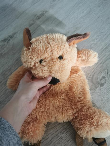 Plyšový batoh,