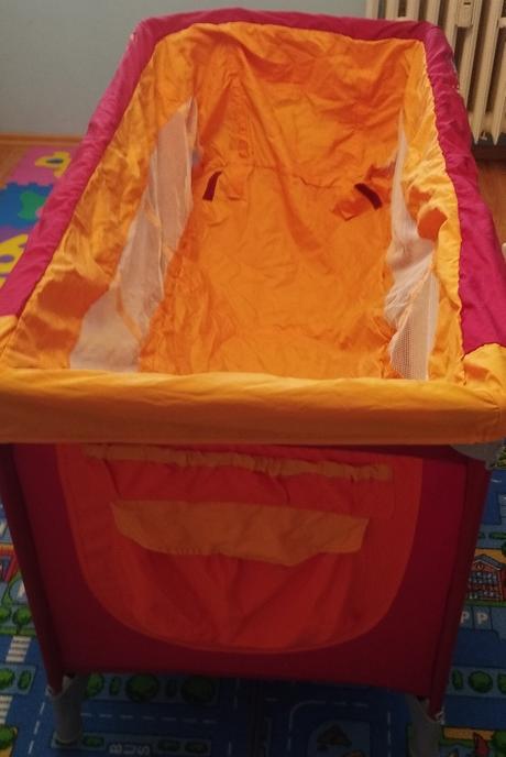 Prenosná cestovná postieľka, šírka (cm): 60,dĺžka (cm): 120