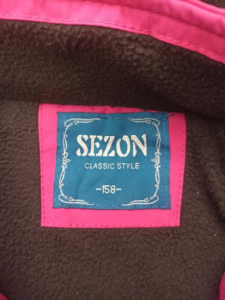 Ružová prechodná bunda, 158