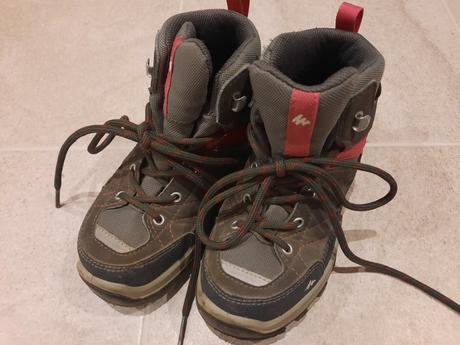 Turistické nepremokavé topánky, quechua,28