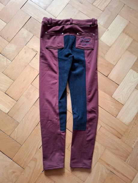 Nohavice jazdecké - hrejivé, 146