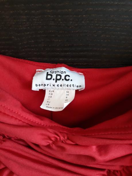 Červené saty, bonprix,s
