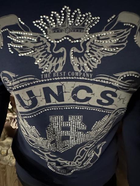 Tmavomodré tričko zn. uncs, m