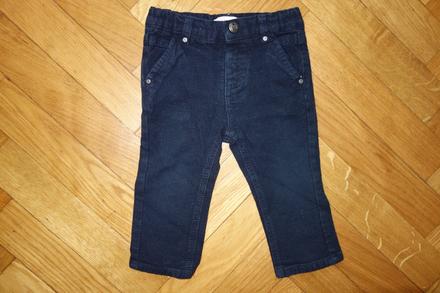 Spoločenské nohavice 6-9 mes, losan,74