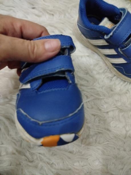 Modré botasky 21, adidas,21