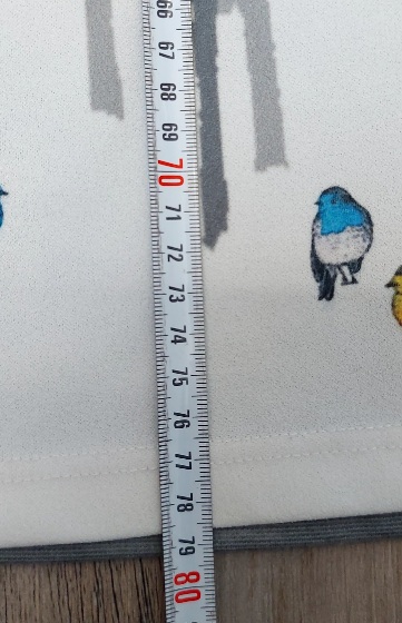 Šaty s vtáčikmi, c&a,158