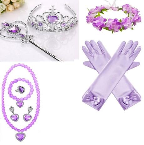 Doplnky princezna rapunzel na vlásku locika nove,