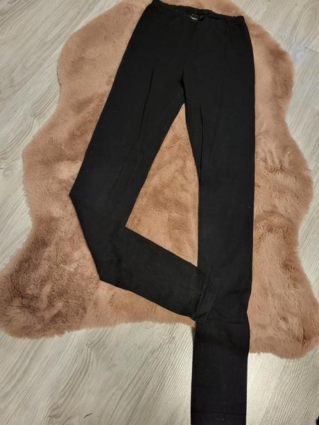 Xs čierne dzersejove leginy, lindex,xs