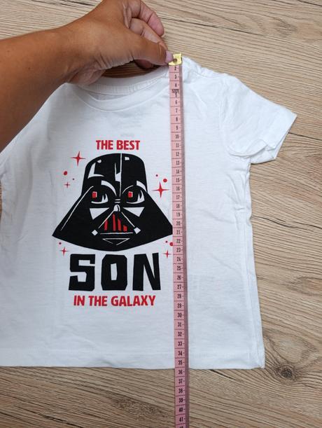 Biele tričko star wars, sinsay,98