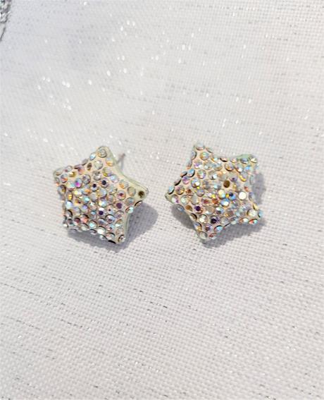 Trblietavé náušnićky-hviezdy, 