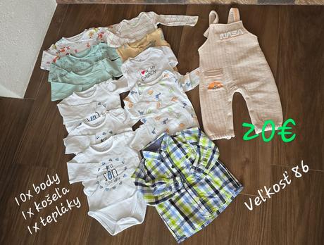 Balík veľkosť 86, 86–98