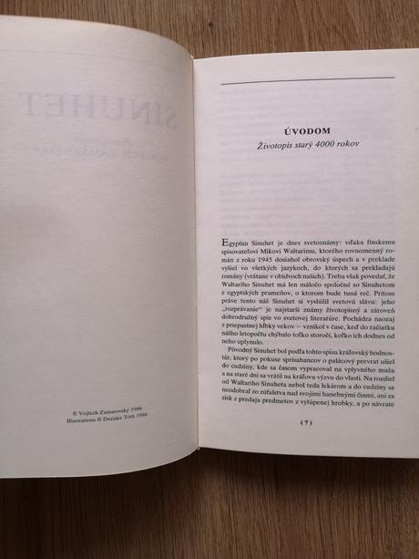 Sinuhet vojtech zamarovský,
