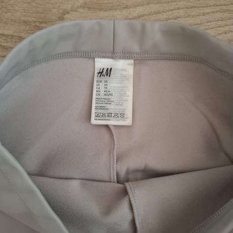Elastické nohavice, h&m,xs