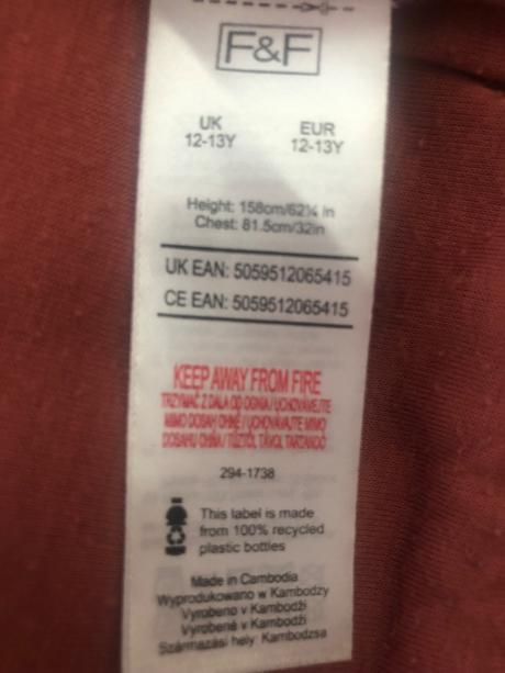 Huňatá mikina, f&f,146