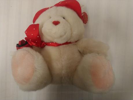 Plyšový medveď i love you s ružičkou, simply soft, 