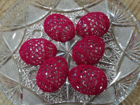 Háčkované vajíčka - a27, 