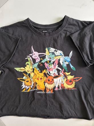 Kratšie tričko širokého strihu-s, s