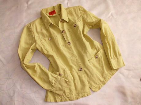 Vestino due bledožlté s ľanom, s