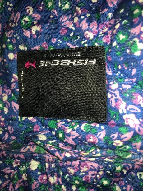 Prechodna bunda - jasna modra farba, fishbone,s