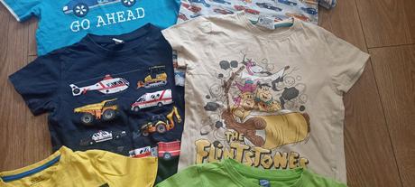 Balík tričiek na leto 122 chlapec, 122–134