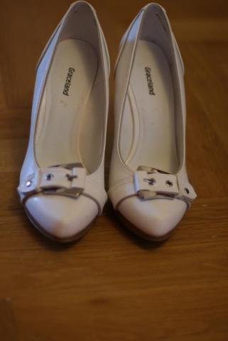 Biele lodičky, deichmann,39