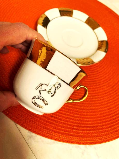 Porcelánová kávová súprava,