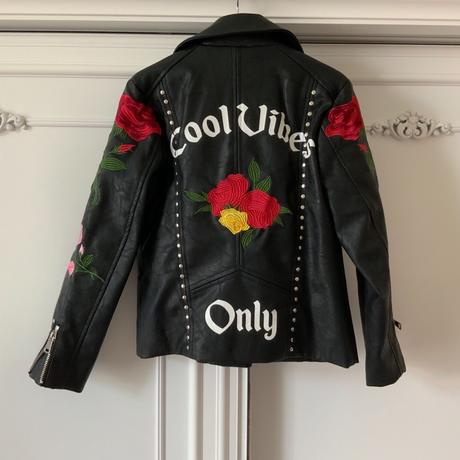 Koženková bunda river island č. 128, 8 rokov, river island,128