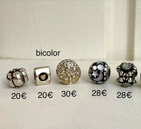 Pandora korálky aj bicolor, pandora