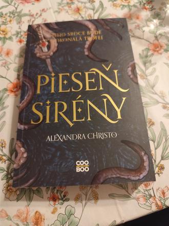 Kniha pieseň sirény, alexandra christio, 