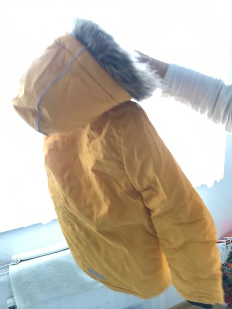 Zimná detská bunda kvalitná, 122