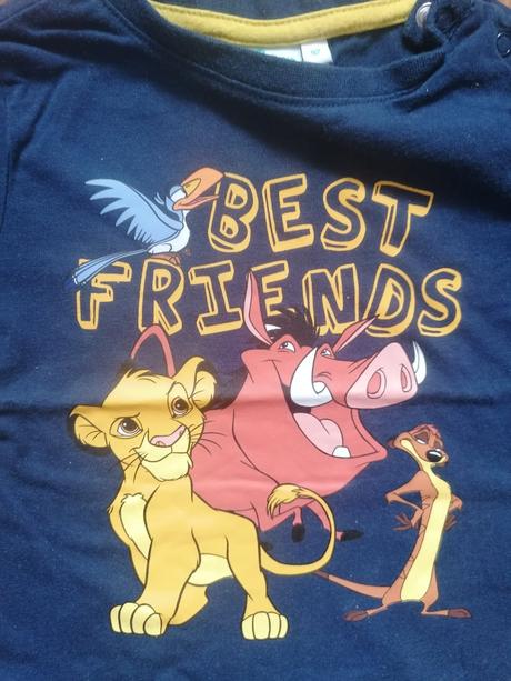 Tričko leví kráľ 86/92, disney,92