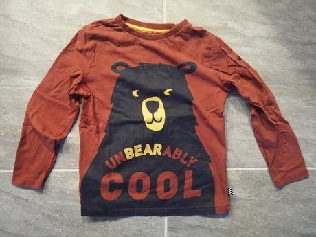 Tričko medveď nevegetarián f&f, v6-7r, f&f,116