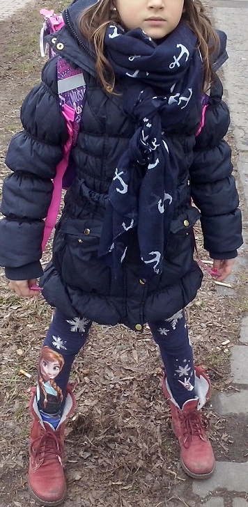 Predĺžená bunda 134/140, crashone,134