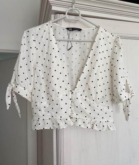 Romanticky top zara, zara,m
