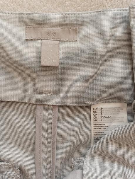 Tenké nohavice, h&m,34